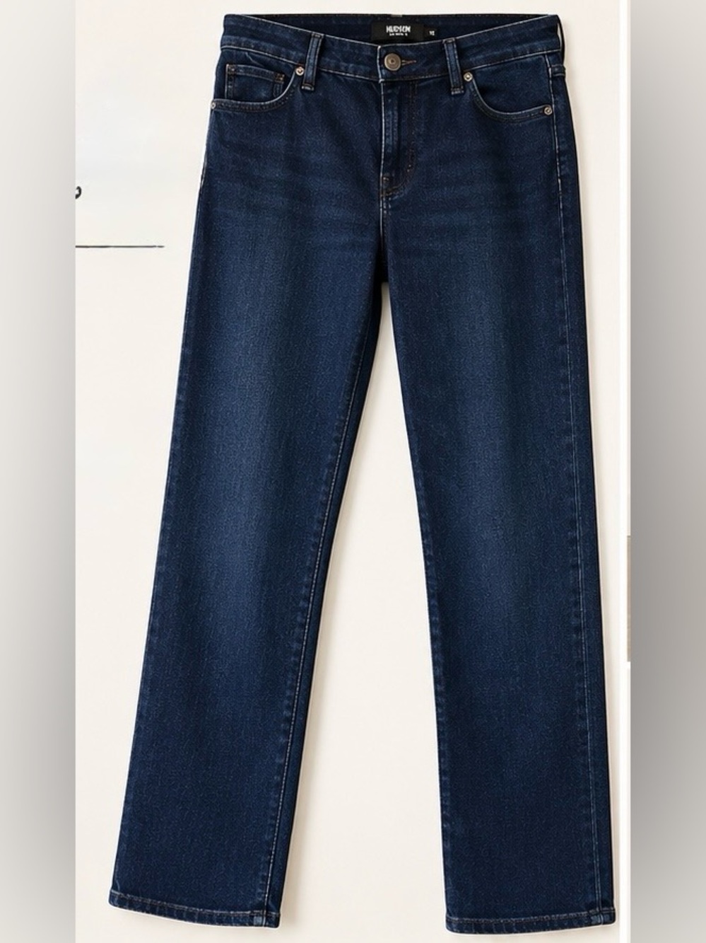 HUDSON LOS ANGELES DARK WASH STRAIGHT LEG JEANS  WOMENS SIZE 10